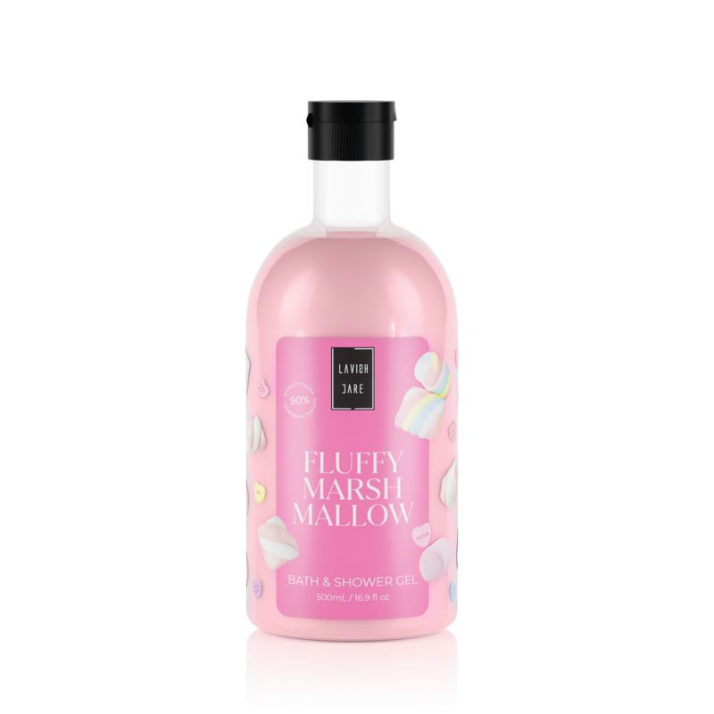 SHOWER GEL - FLUFFY MARSHMALLOW - 500ML. SHOWER GEL - FLUFFY MARSHMALLOW - 500ML.